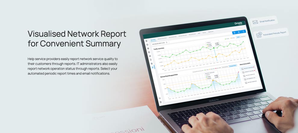 visual networking report