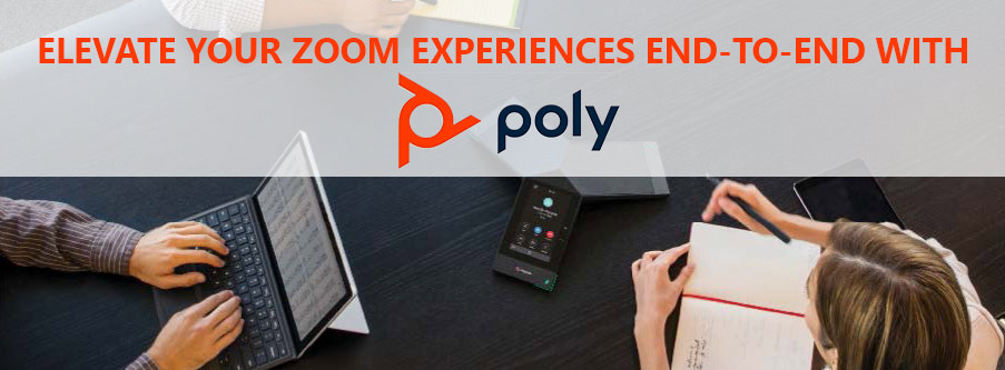 Poly Zoom office meeting