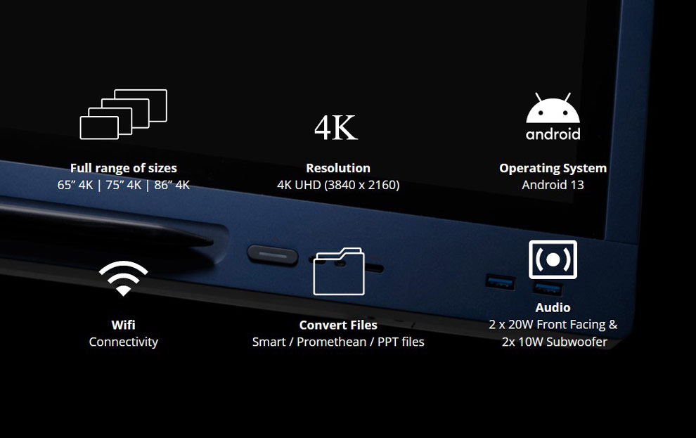 clevertouch IMPACT Lux features