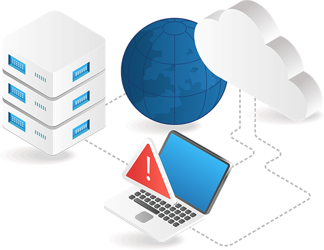 Managed Backup & Disaster Recovery Graphic image