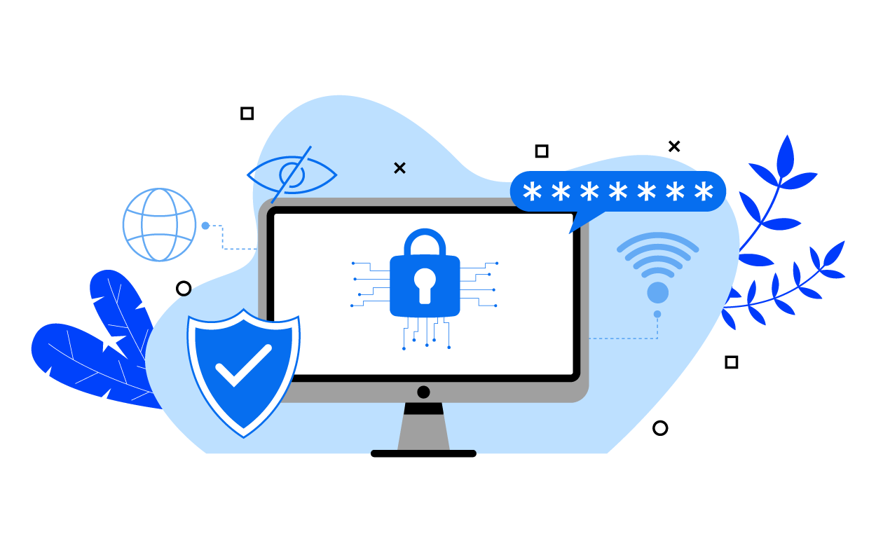 Cyber Security Graphic image