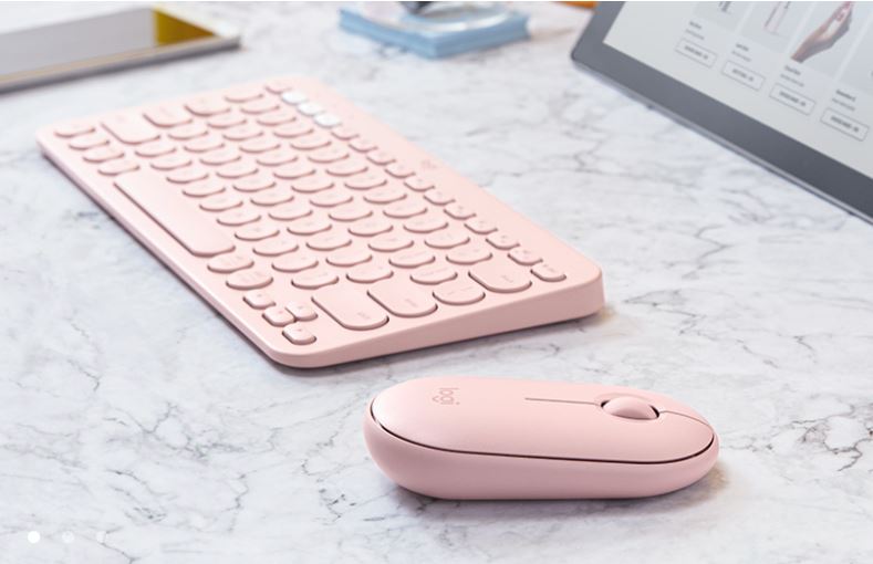 Logitech slim keyboard and mouse