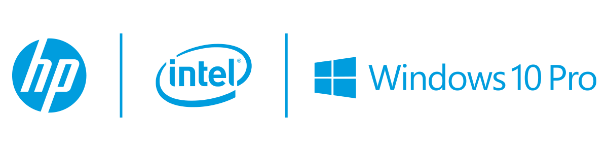 HP Intel Windows logo