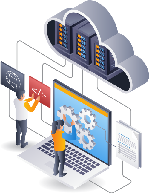 Managed IT Services Graphic image